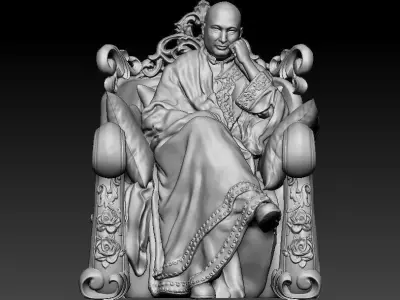 Guruji shukrana Idol  3D print model