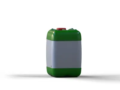 Canister Industrial Carafe 25 Liters Low-poly 3D model buy