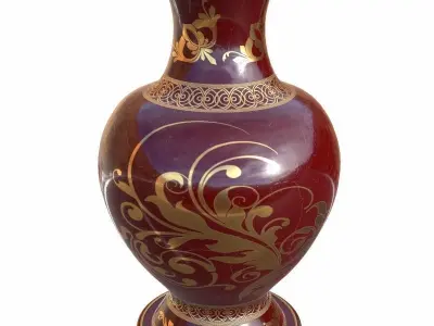 Porcelain Vase Barbara 3D model