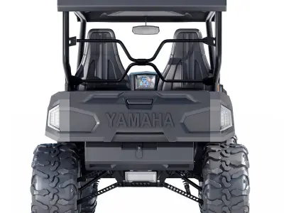 Wolverine RMAX2 1000 LE Black 3D model