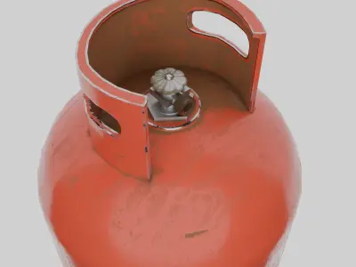 Gas cylinder 3D model buy