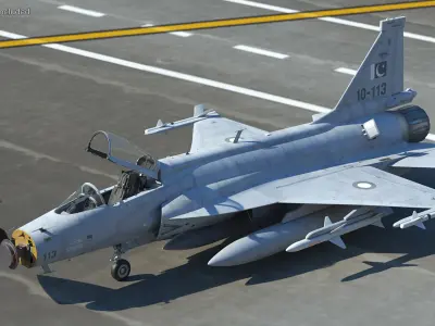  PAC JF-17 Thunder Pakistan Air Force with Armament 