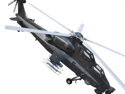 CAIC WZ-10 3D model