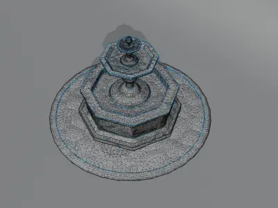 Model 03 - Fountain 3D model