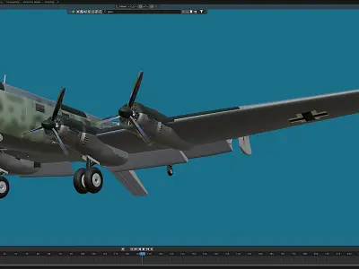 Ju-290 Free 3D model