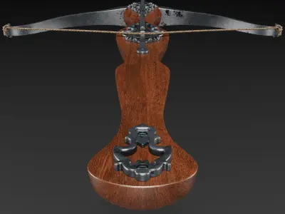 Crossbow 3D model purchase