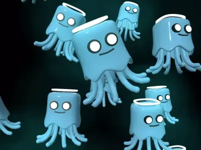 Octopus Free 3D model get