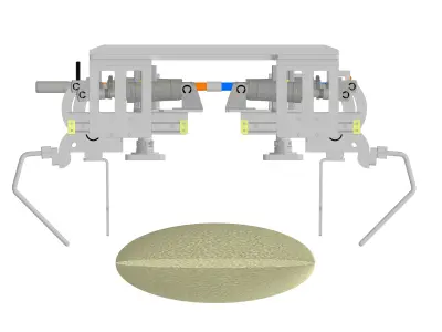 Bag Gripper for Robot Palletizing  3D model