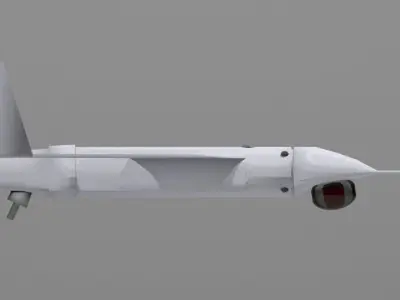 Drone - UAV Scan Eagle 3D model