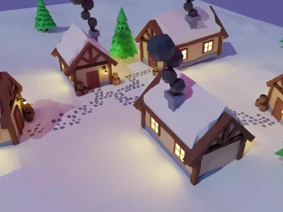 VibePoly 3D Free low-poly 3D model