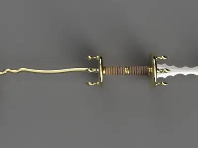 Divine Weapon 3D model