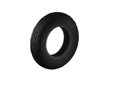 Tire model in blender simpl material Free 3D model