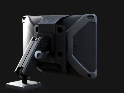 TomTom Bridge navigation system Logistics Delivery  Low-poly 3D model