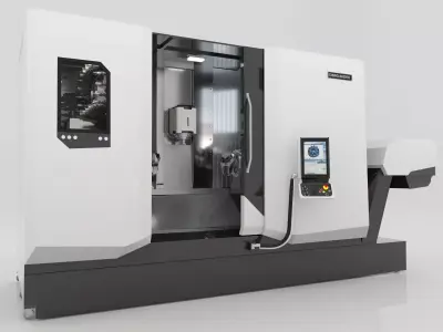 Milling Machine CNC Series 3D Model Pack
