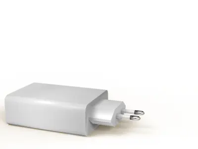 POWER ADAPTER  Low-poly 3D model