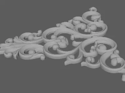 dekor ornament 3D model 225