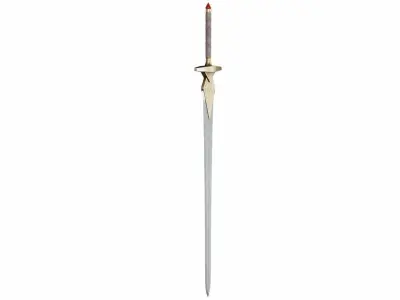Longsword 3D model purchase