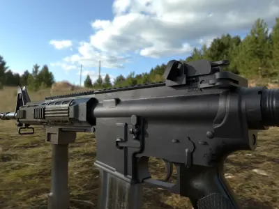 Colt C7NLD 3D model
