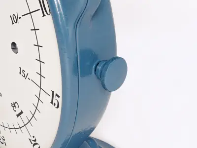 Vintage Cast Iron Weighing Scale 3D model