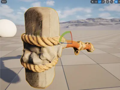 Stone Hammer 3D model purchase