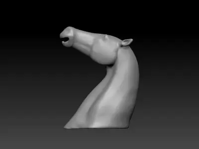The Kelpies Baron - High-Poly Digital Sculpture 3D print model