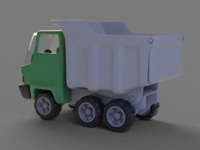 Dump truck 3D model