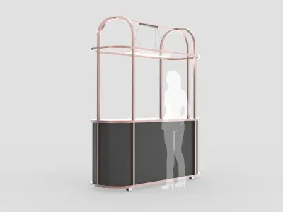 Food Display Stand 3D model
