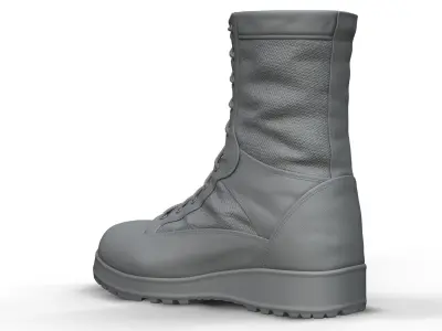 Army Boots - High Poly 3D model