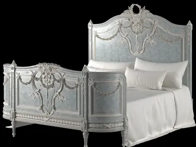 Bonaparte French Bed 3D model