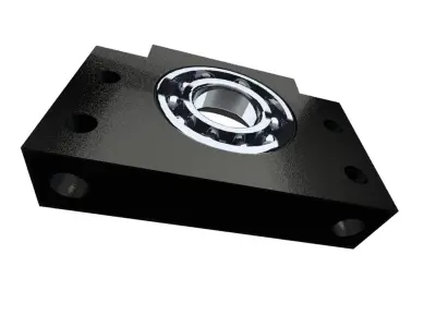 BF35 supports 3D model