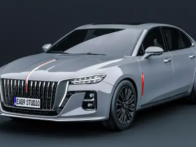 2026 Hongqi Ousado 3D model