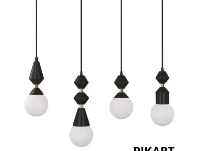 Pendant light Dome SKU 4844 Free 3D model