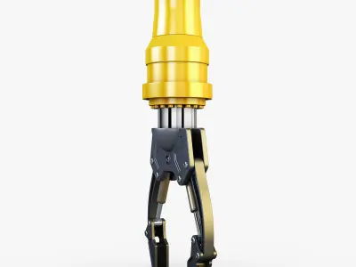 Hydraulic grab v 1 3D model