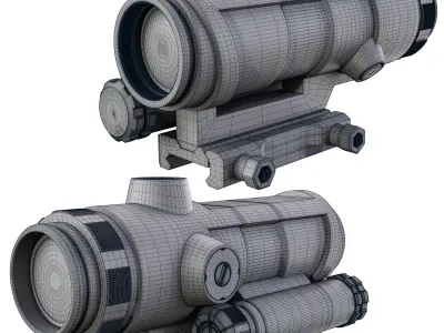 Bravo Optic 3D model