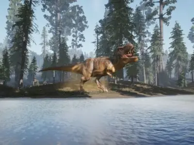 Tyrannosaurus Rex Low-poly 3D model 17