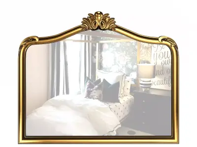 Pottery Barn Ornate Filigree Mirror 3D model