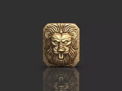 Lion Top 3D print model
