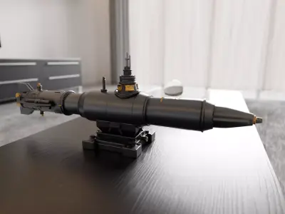 submarine 3D print model buy
