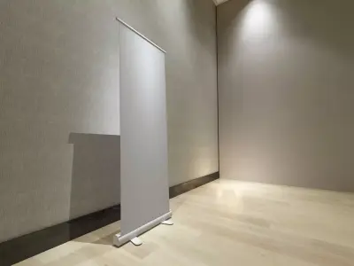 Roll Up Banner 3D model