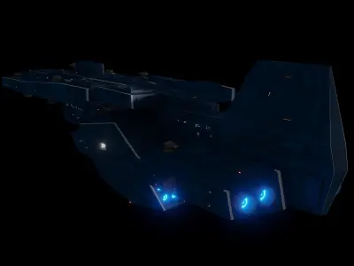 Cruiser Concept  3D model