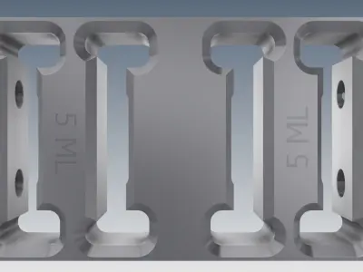 CoreGrip holder blokk top 3D model
