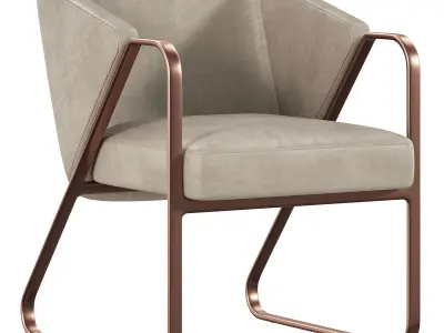 INDUSTRIAL EMPEROR CHAIR BY VORSEN 3D model
