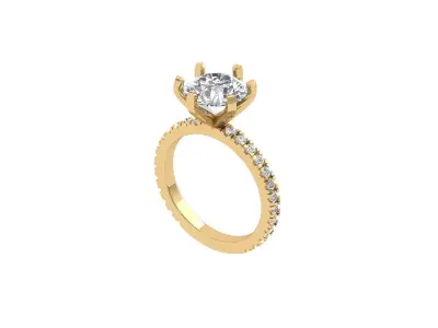 Wedding-Ring 3D print model shop