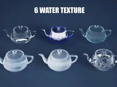 Water jet 3D model