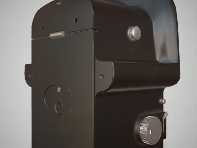 Philips Flash Cam And Bag Low-poly 3D model