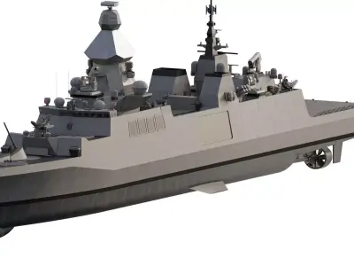 MULTI TASKING FRIGATE SIGMA CLASS 3D model