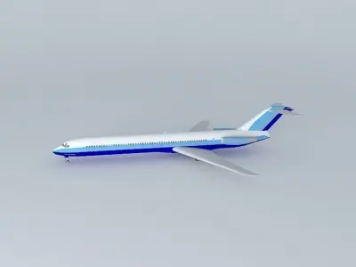 Private MD 80 Free 3D model