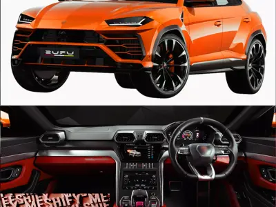 Luxury Performance SUV 3D model