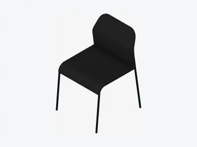 Chair - Simplicity Low-poly 3D model