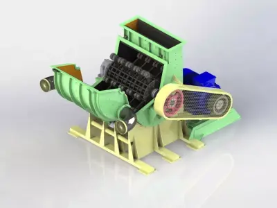 MICRONIZED HAMMER MILL 3D model